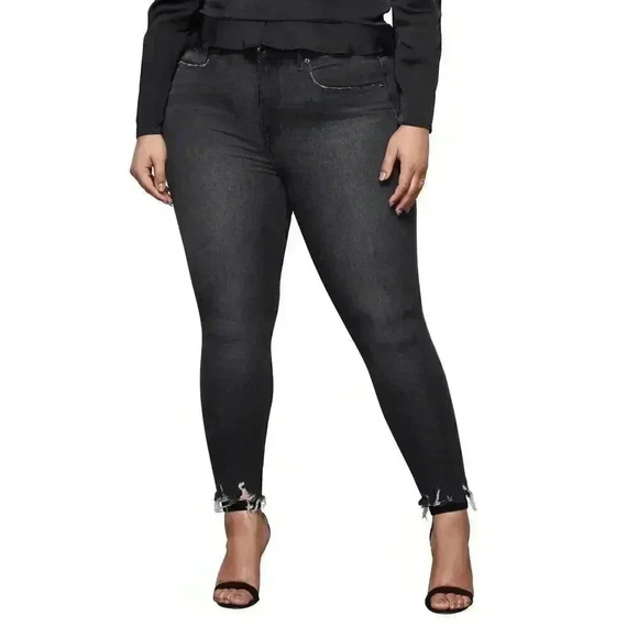 Good American Denim - Good American‎ Good Legs Cropped Skinny Jeans